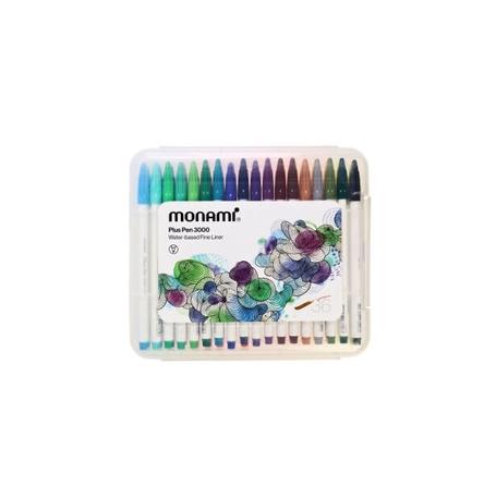 Cienkopis MONAMI 36 kolorów Plus Pen 3000 - mix kolorów
