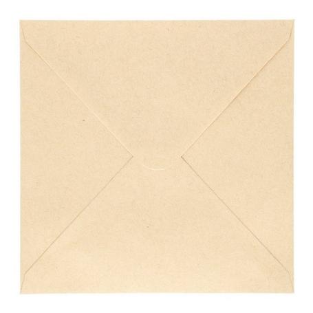 Koperta ozdobna 16,0x16,0 Nature beżowy KRAFT 120g a 10szt. 280320