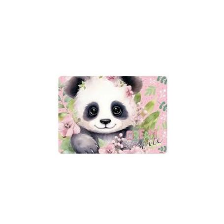 Podkład na biurko DERFORM laminowany A3 Panda - kolorowy