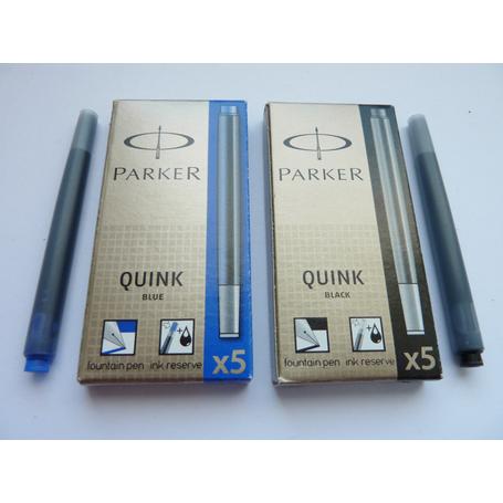 Naboje do pióra PARKER a 5szt. niebieskie