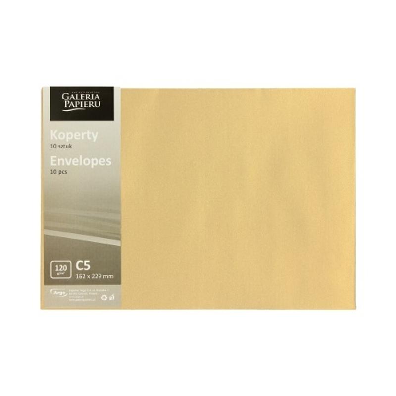 Koperta ozdobna C5 Pearl Złoty 120g 280615  a 10szt.
