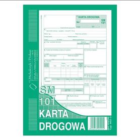 Druk Karta Drogowa A5 SM 101 802-3
