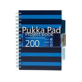 Notes A5 na spirali 200k Project Book PAD 200 Navy Blue - 8407(BE)-NVY(SQ)