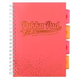 Notes B5 na spirali 100k PUKKA Project Book PP - Blush Coral 3002-BLS(SQ)