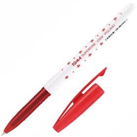 Długopis TOMA 059 SUPERFINE  nasadka - czerwony