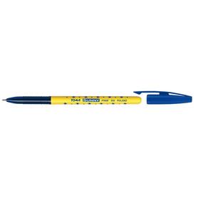 Długopis TOMA Sunny (żółty) TO-050  nasadka  kolor Niebieski