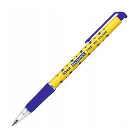 Długopis TOMA automatyczny 060 Sunny (żółty) automat kolor Niebieski