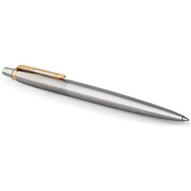 Długopis PARKER Jotter XL stalowy CT złota skuwka - srebrny