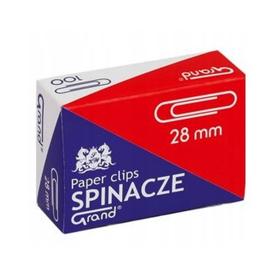 Spinacz 28mm a 100szt. GRAND