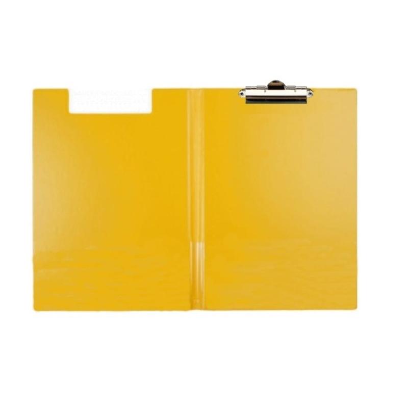 Klip A4-Teczka TRES PCV - żółty