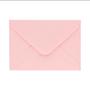 Koperta 70mm x 100mm  Gładki różowy, satynowany a 10szt.  280426