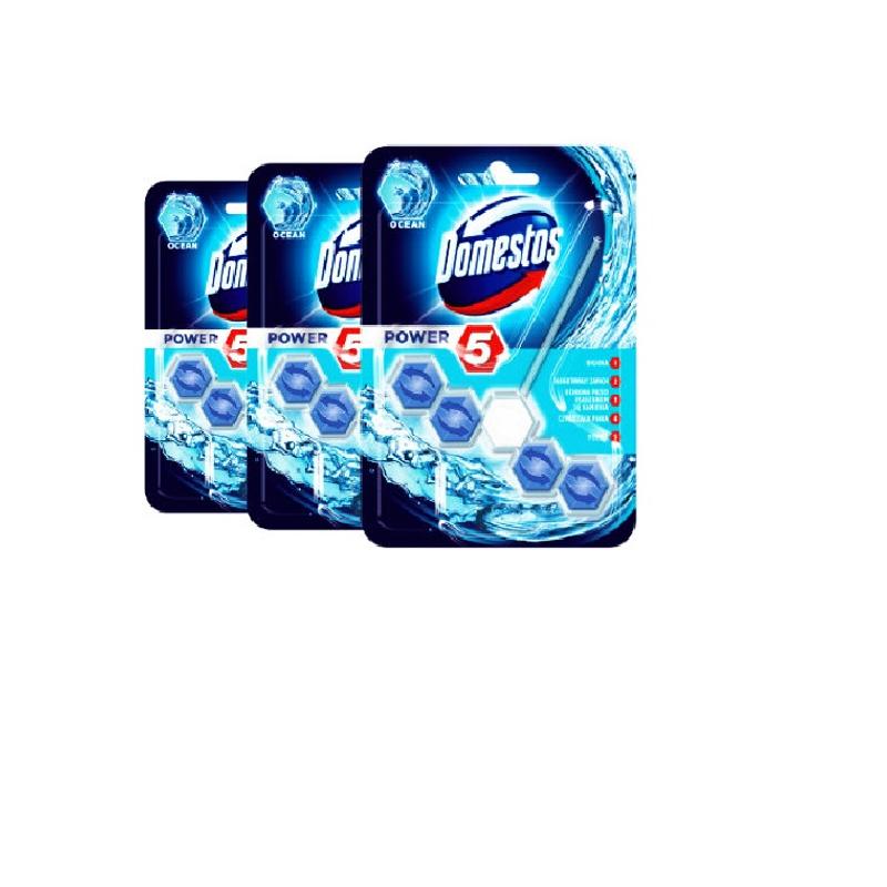 Kostka WC DOMESTOS kosteczki  5 power OCEAN - oceaniczny