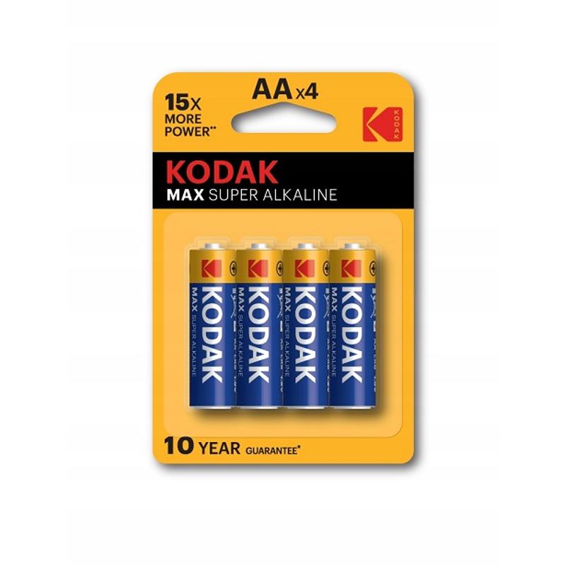 Bateria KODAK LR06 AA  Alkaline opakowanie a 4 sztuki