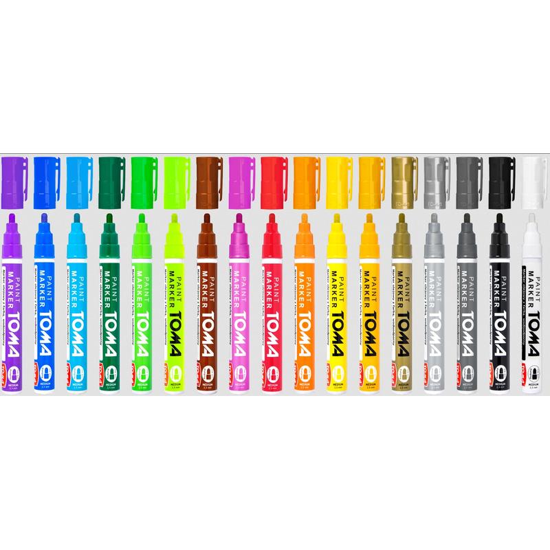 Marker olejowy TOMA TO-440 Złoty