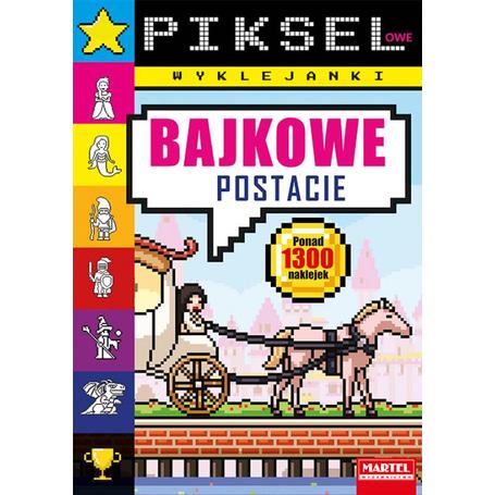 MARTEL Pikselowe wyklejanki - Bajkowe postacie