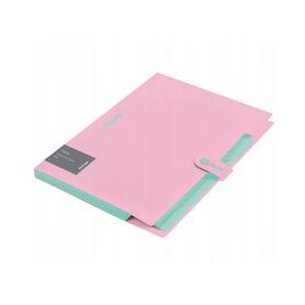 Teczka  5 przegrodami HAZE folder BERLINGO  różowa